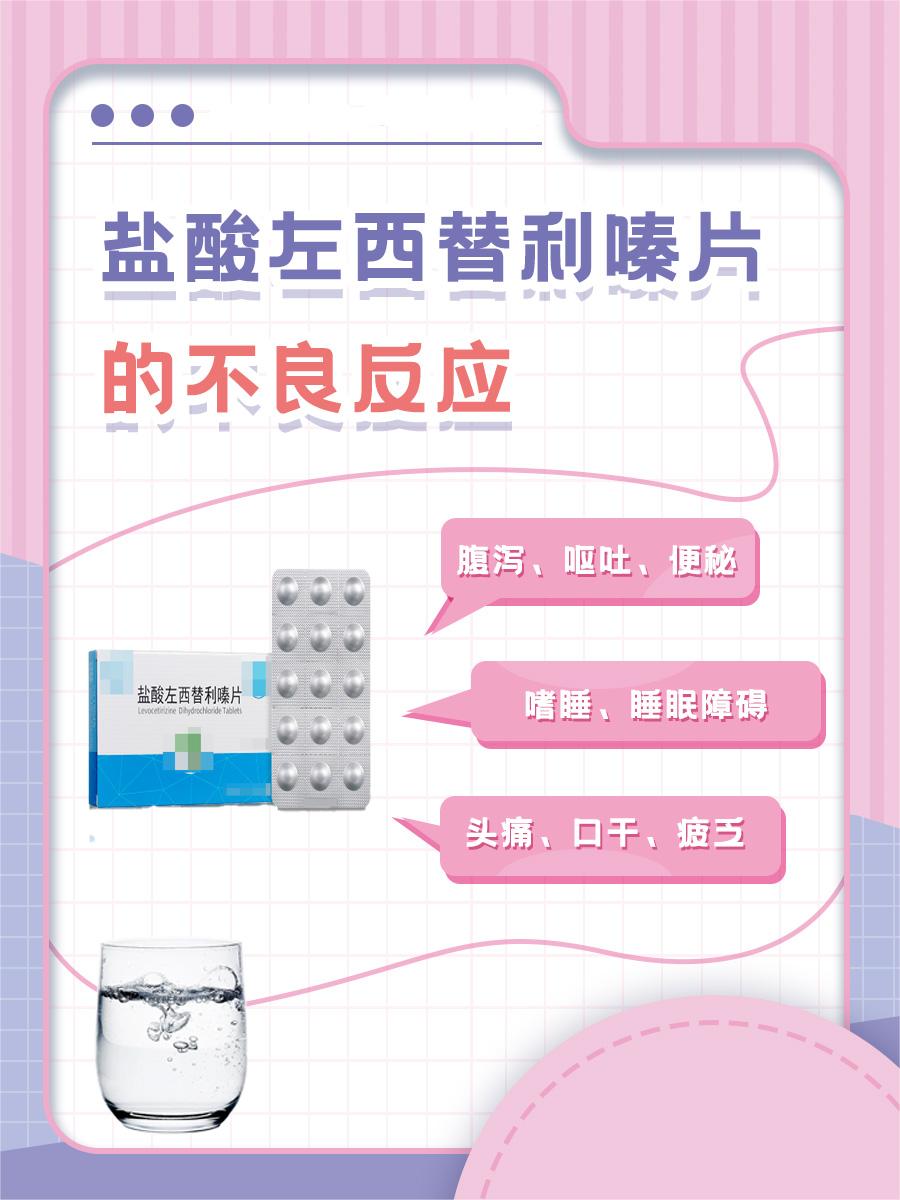 盐酸左西替利嗪片：这些药品搭配要慎重！