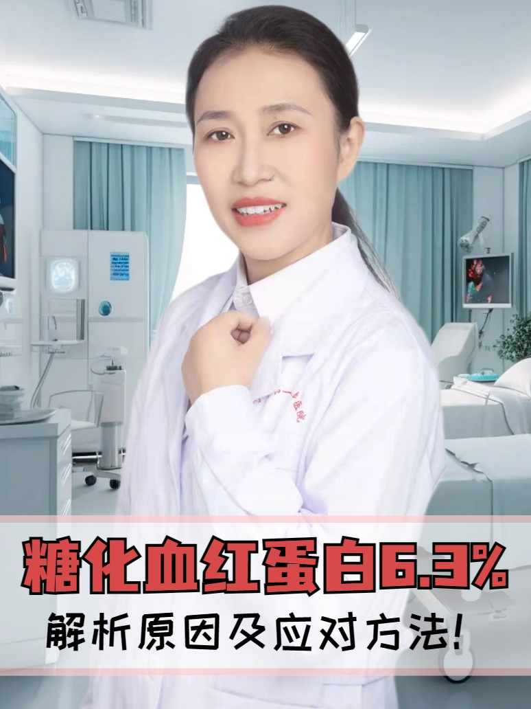 糖化血红蛋白6.3%，解析原因及应对方法！