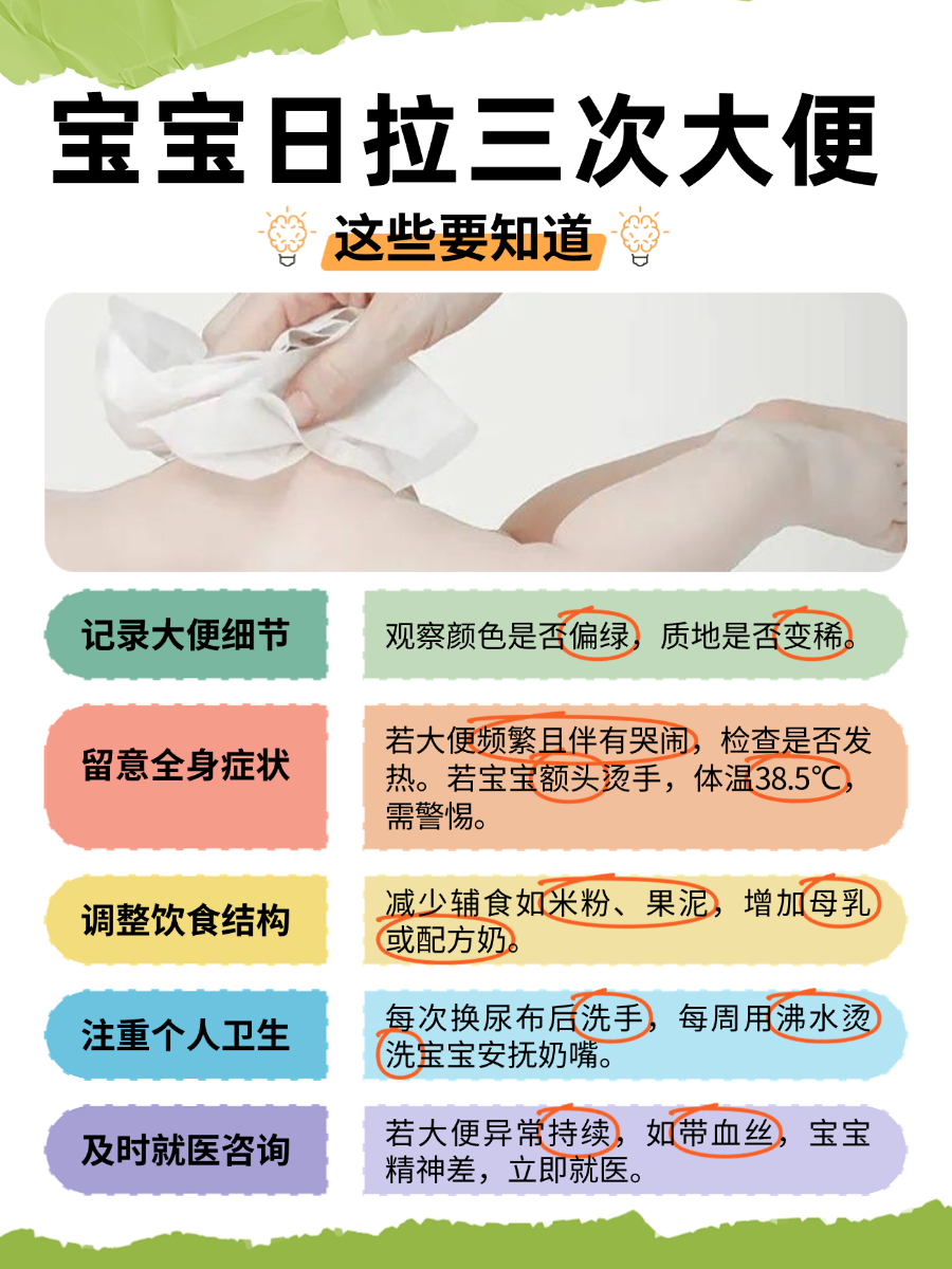 宝妈必看：宝宝日拉三次是常态吗？