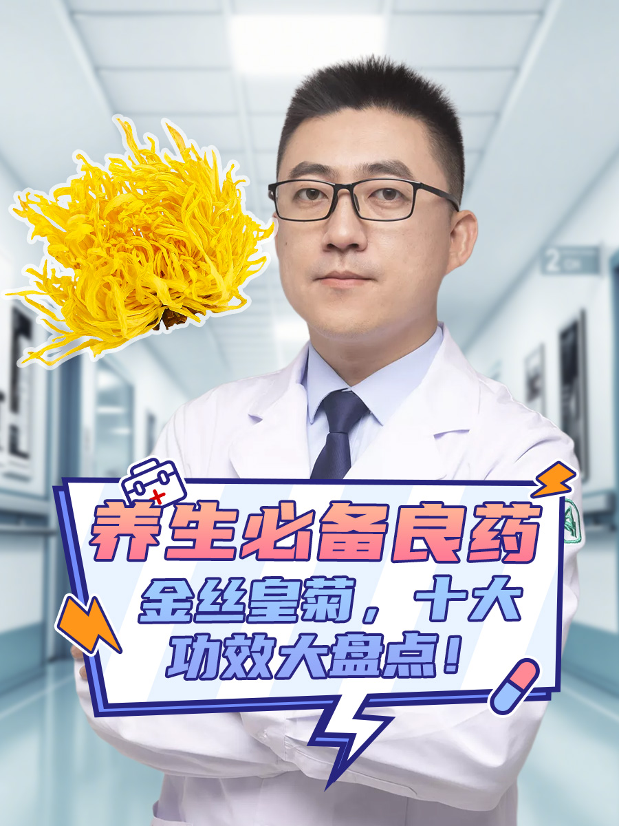 养生必备良药：金丝皇菊，十大功效大盘点！