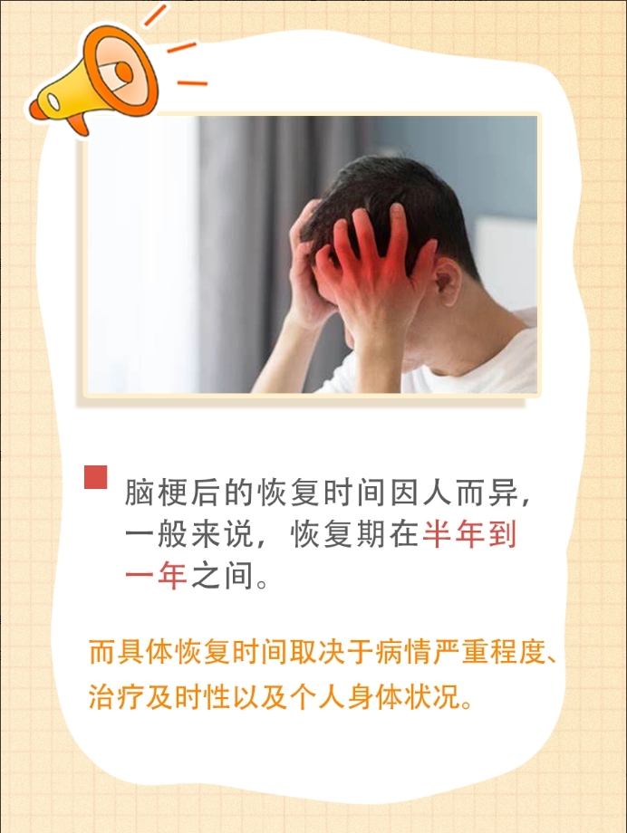 得了“脑梗”多久能恢复?一篇文章告诉你!