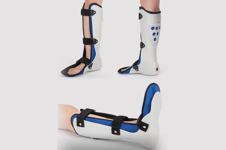 腿骨折踝足支具图
