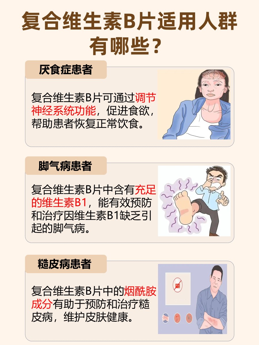 复合维生素B片的正确吃法，你知道吗？