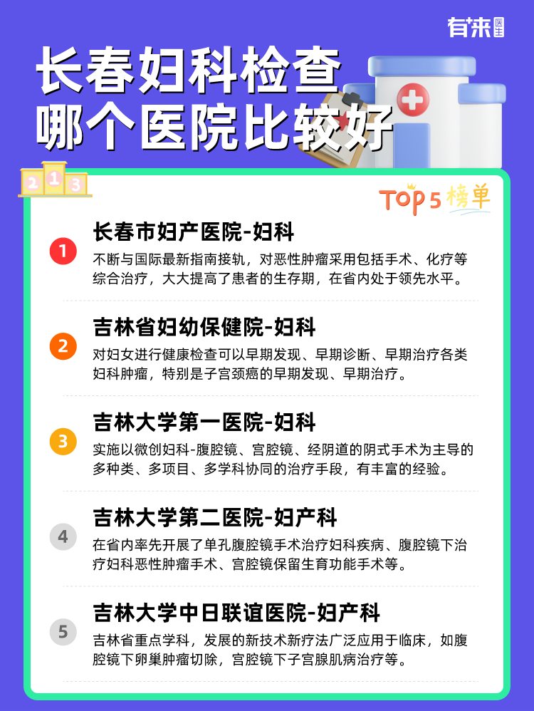 长春妇科检查哪个医院比较好