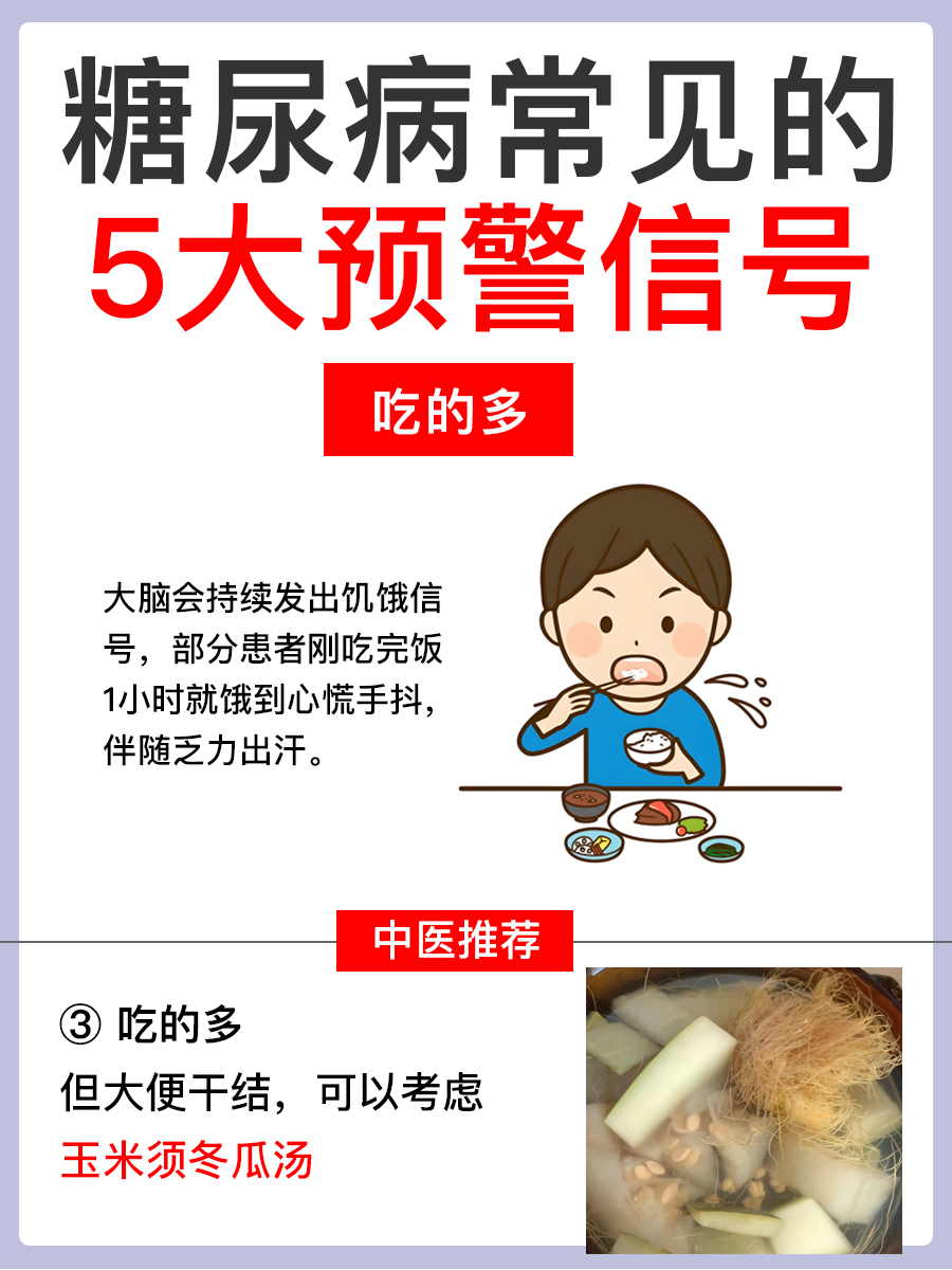 糖尿症状有哪些？医生教你识别"警报信号"