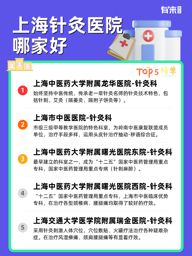 上海针灸医院哪家好