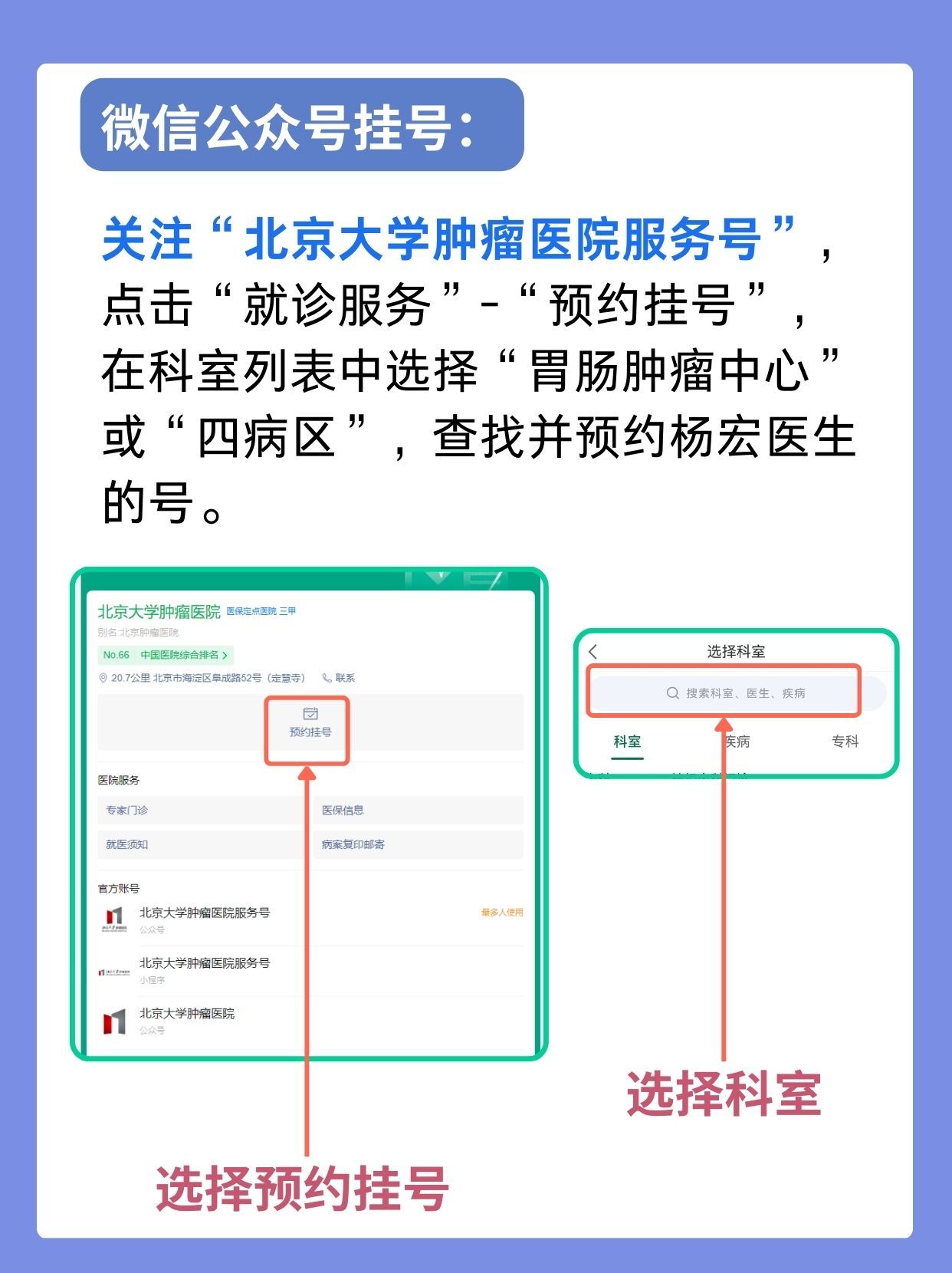 北京大学肿瘤医院杨宏医生怎么样？怎么挂号？