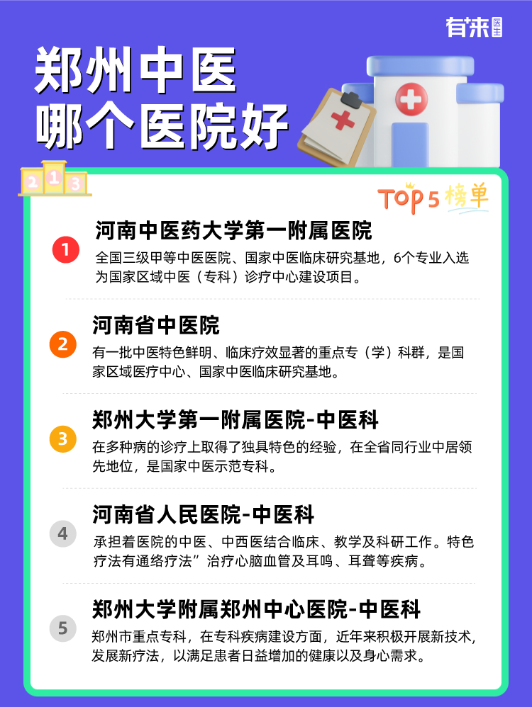 郑州中医哪个医院好