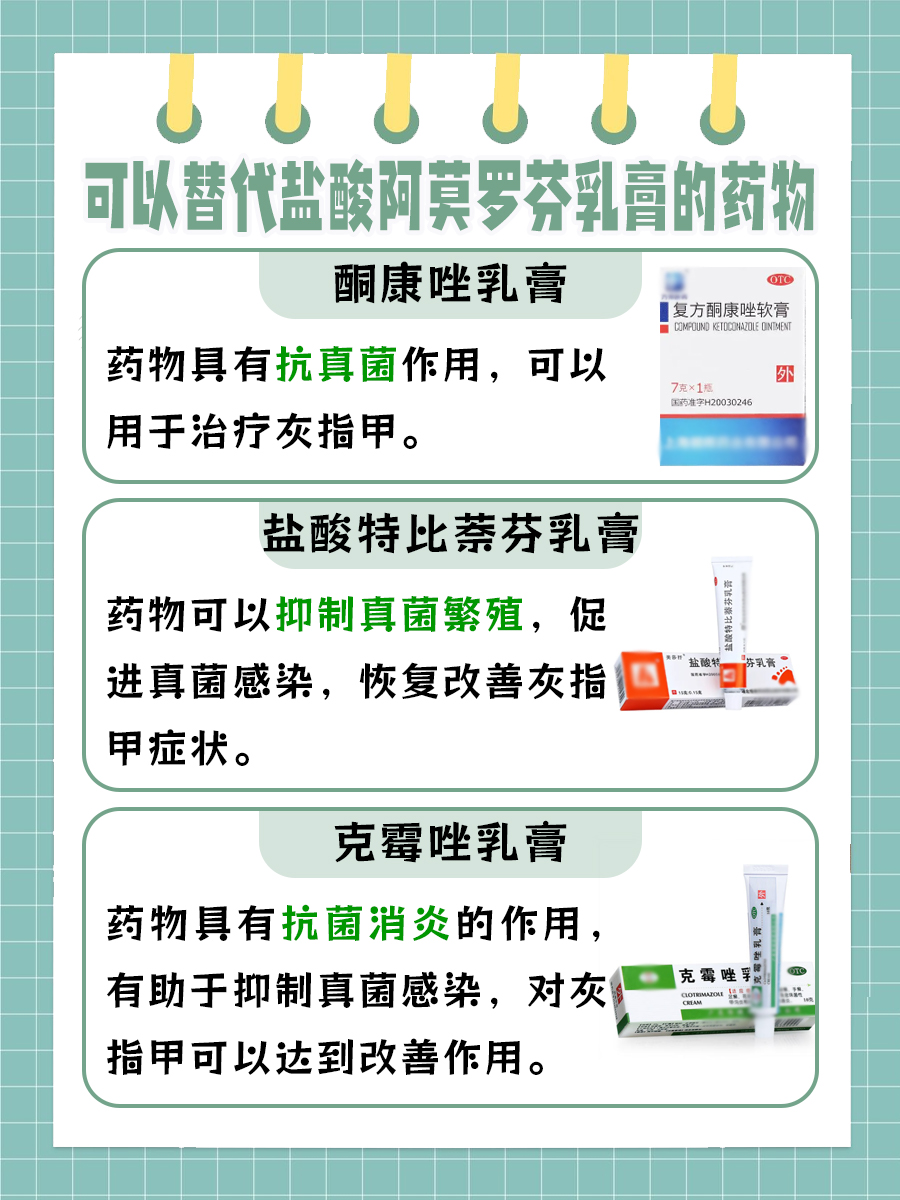 深入了解——盐酸阿莫罗芬乳膏治灰指甲用法