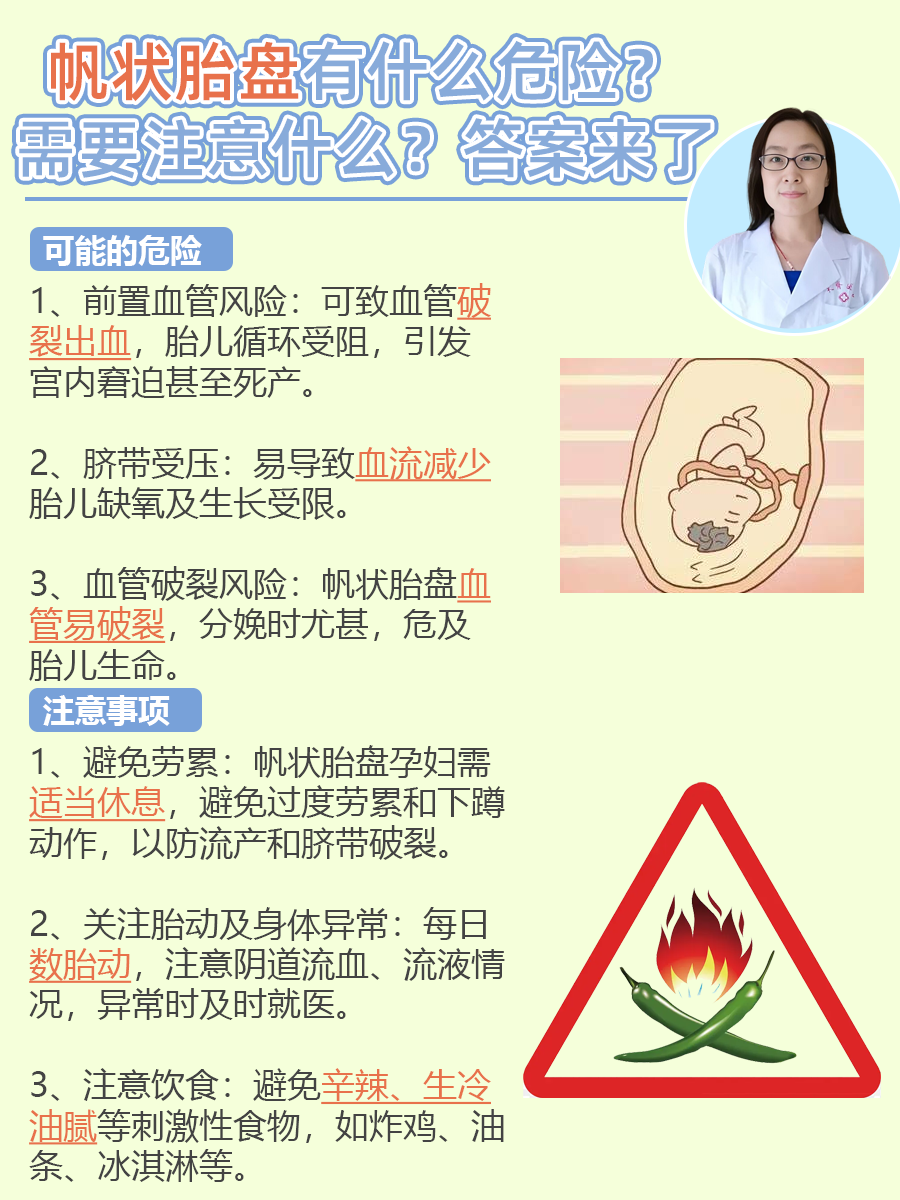 帆状胎盘有什么危险?需要注意什么?答案来了