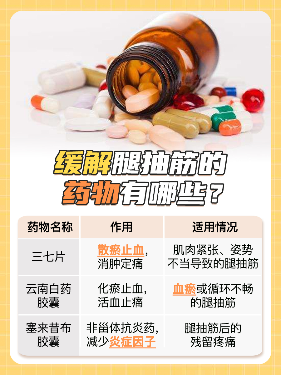 医生揭秘！治腿抽筋的特效药