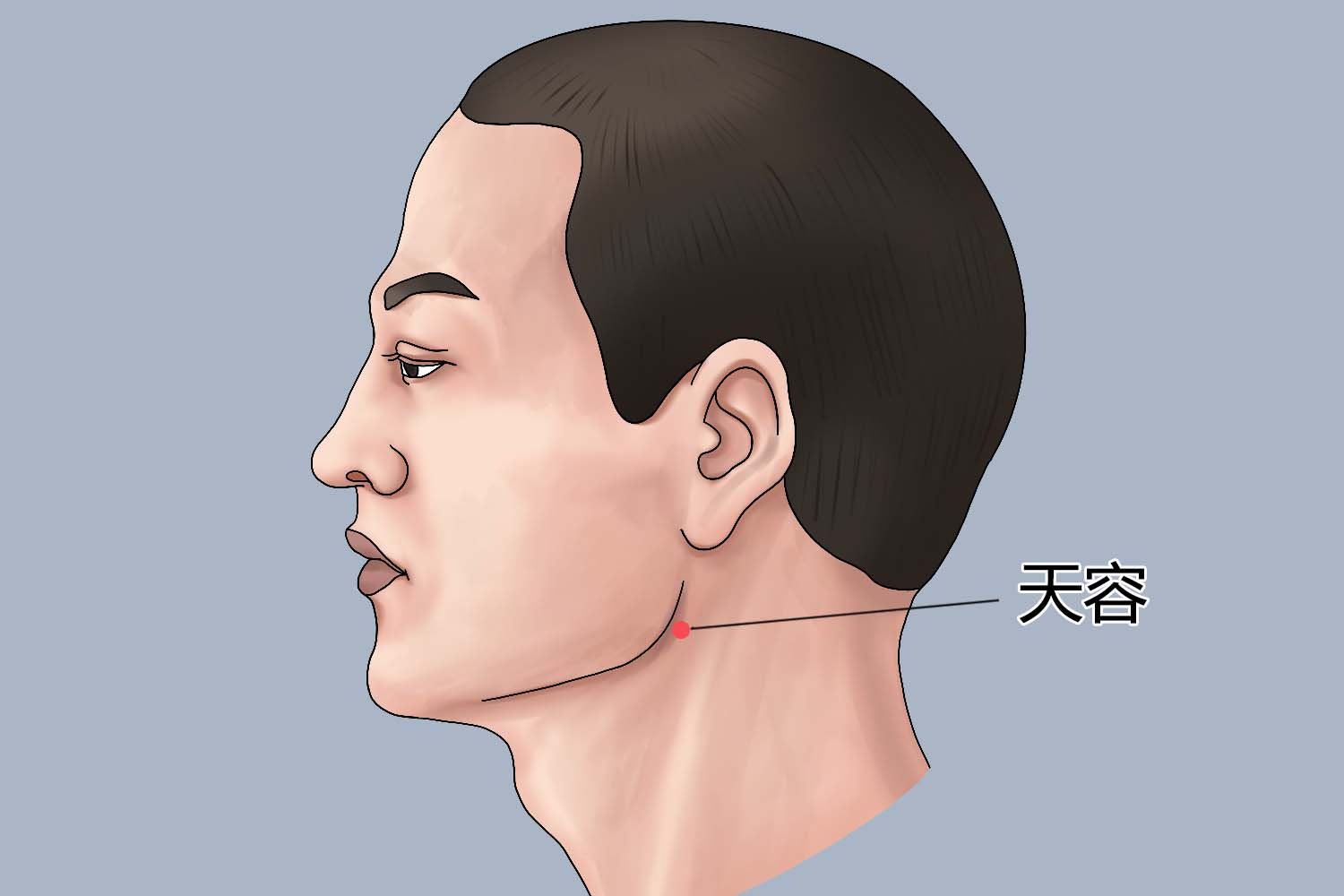 天容的准确位置图图片