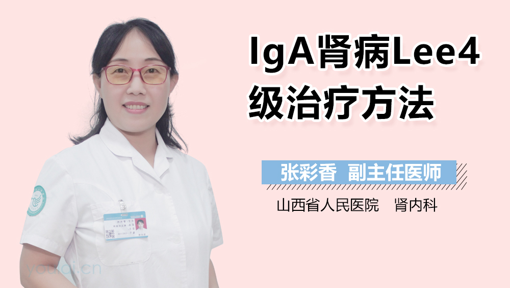 IgA肾病Lee4级治疗方法