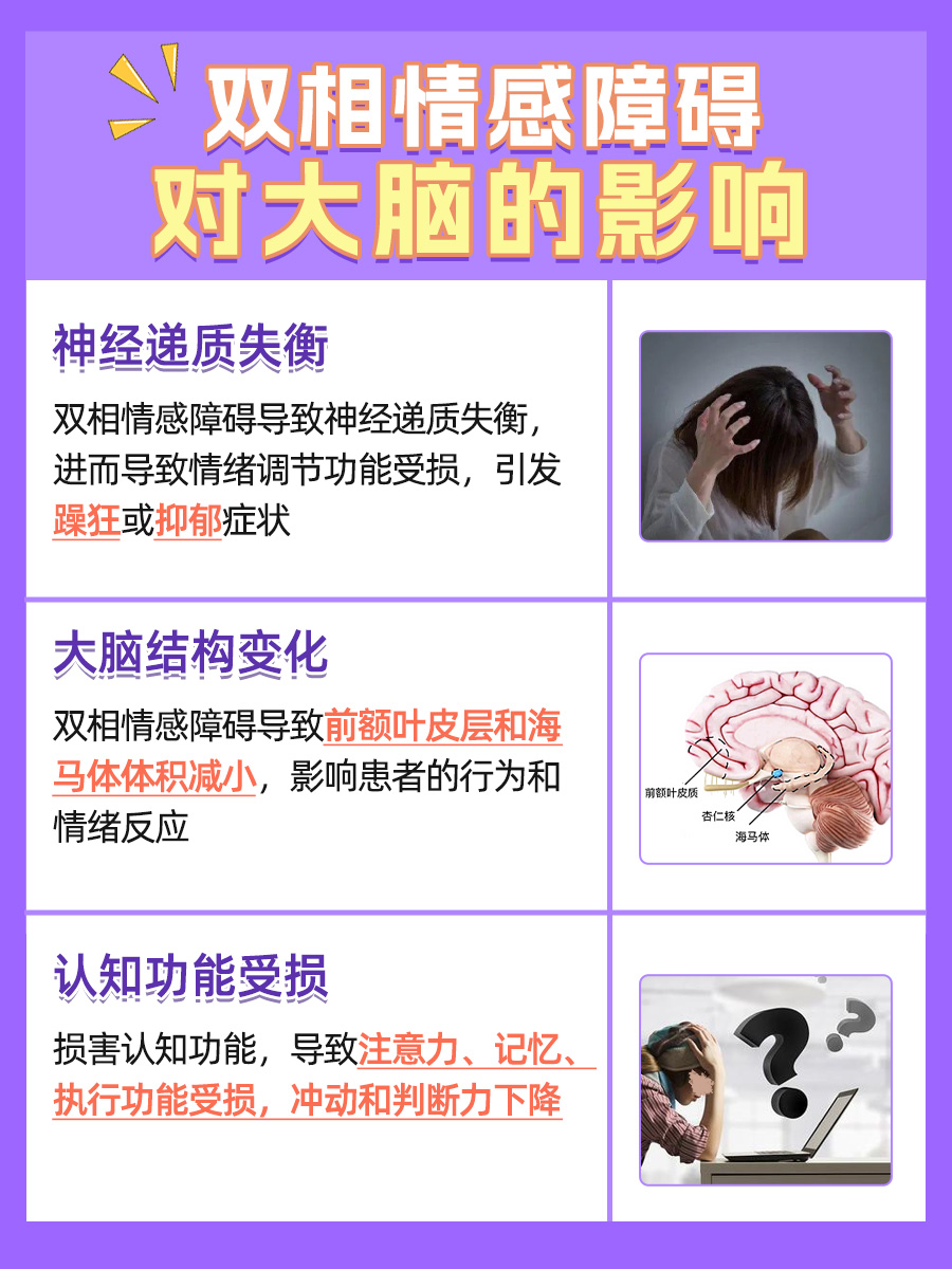双相情感障碍:对大脑的影响分析