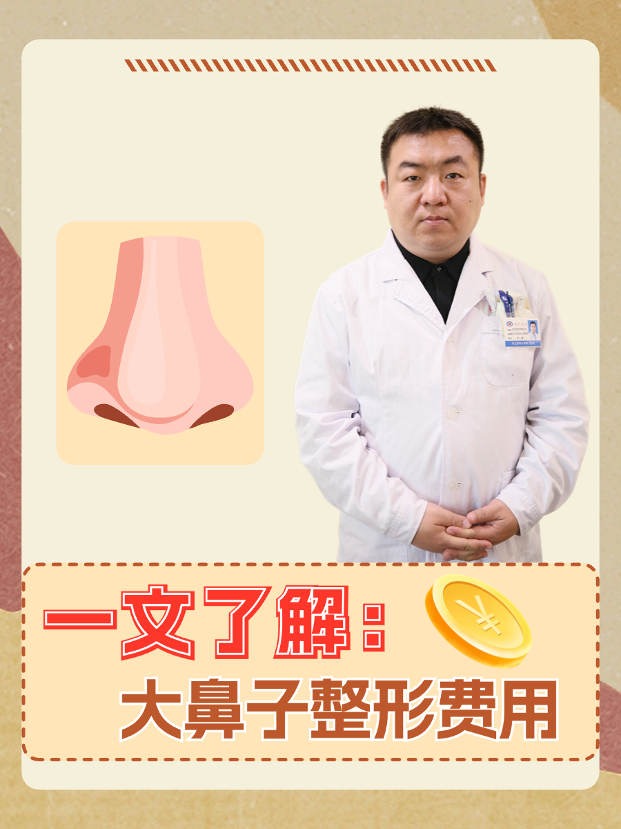 一文了解:大鼻子整形费用