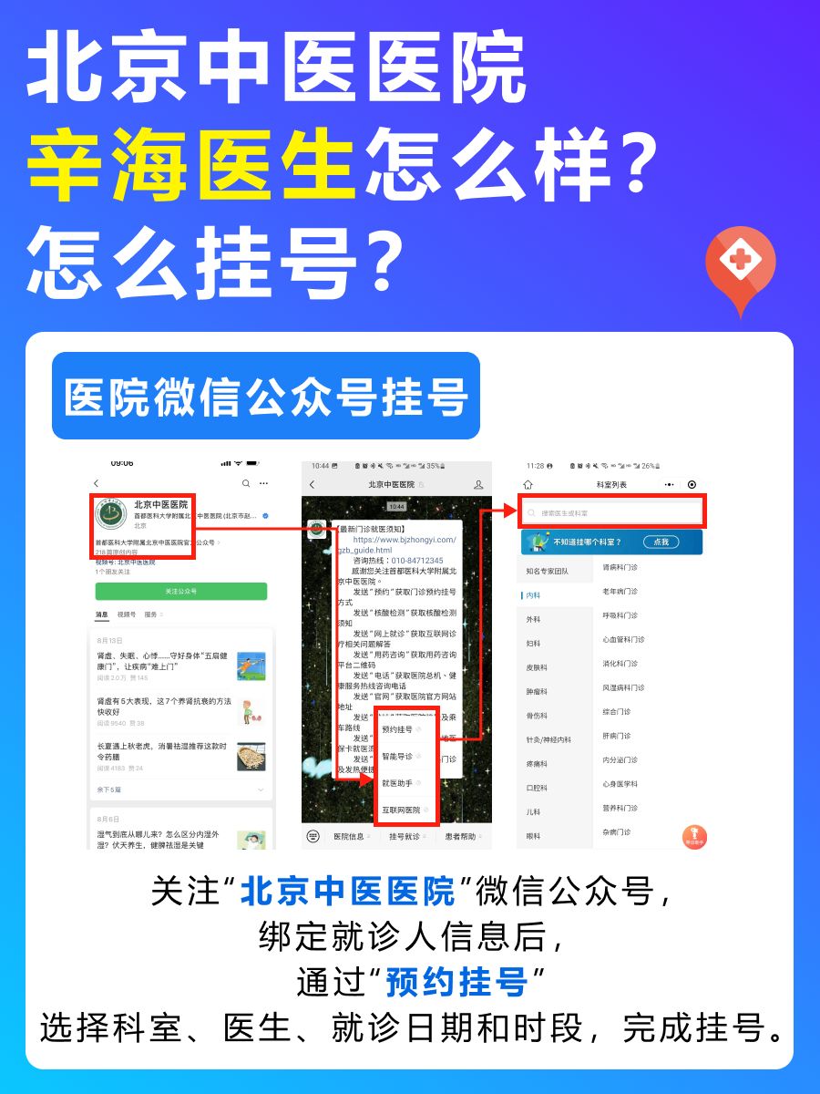 北京中医医院辛海医生怎么样？怎么挂号？