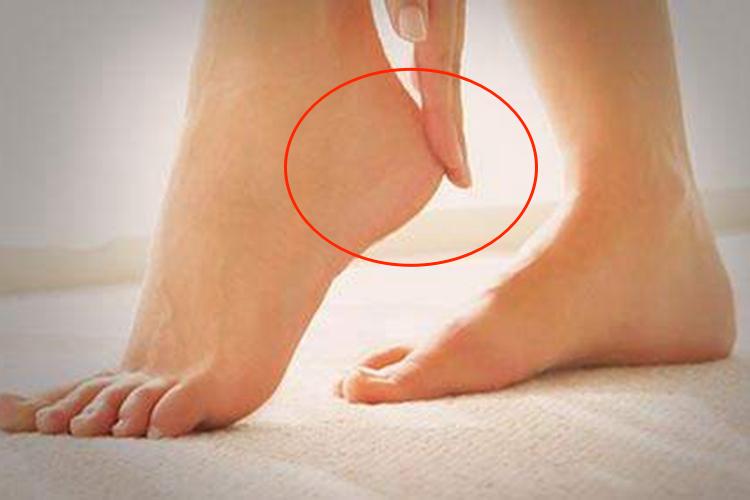 足跟位置图