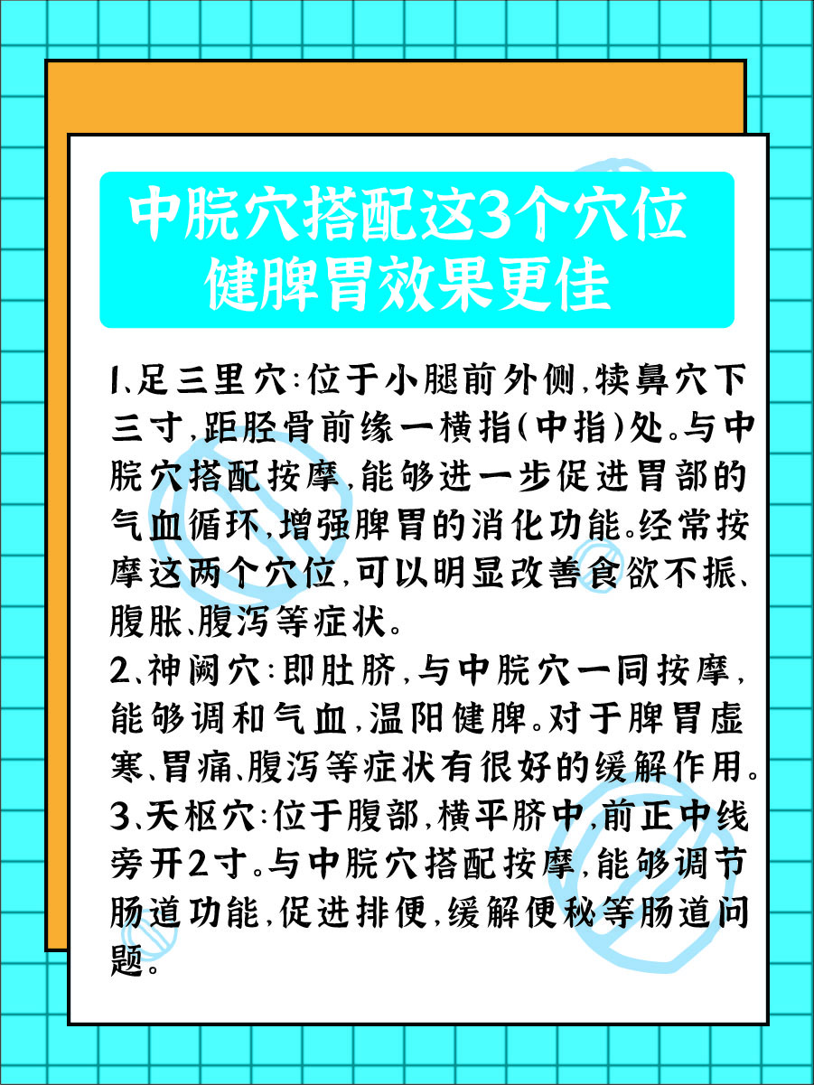 中脘穴：健脾和胃的黄金穴位，你知道吗？