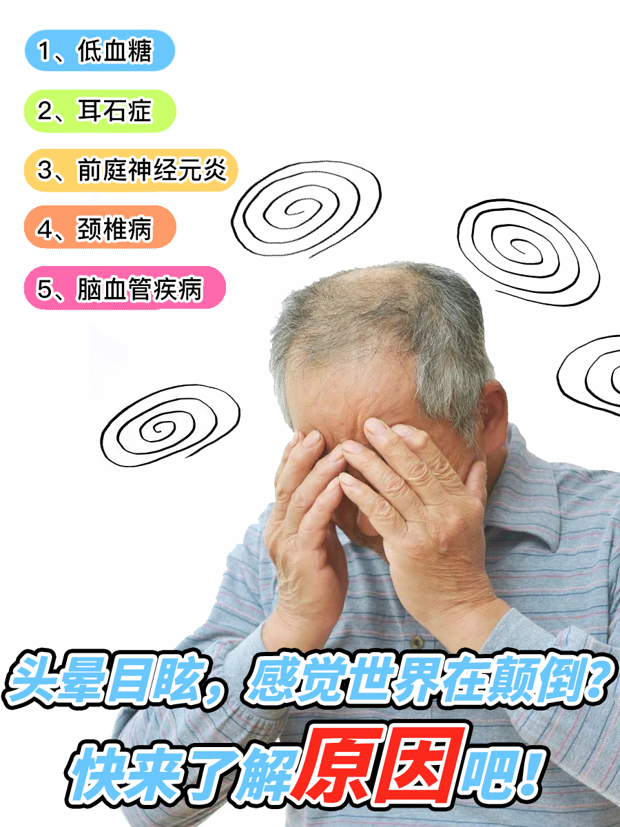 头晕目眩，感觉世界在颠倒？快来了解原因吧！