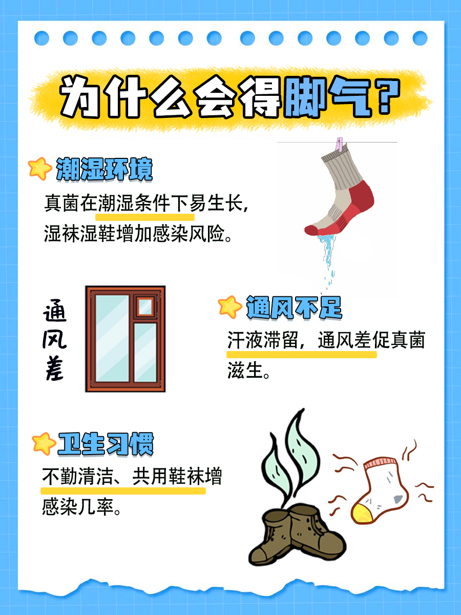 为什么会得脚气？真相在这里