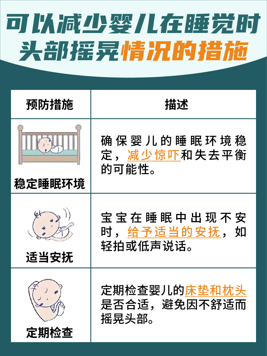 婴儿睡觉头左右摇晃，这是怎么回事？