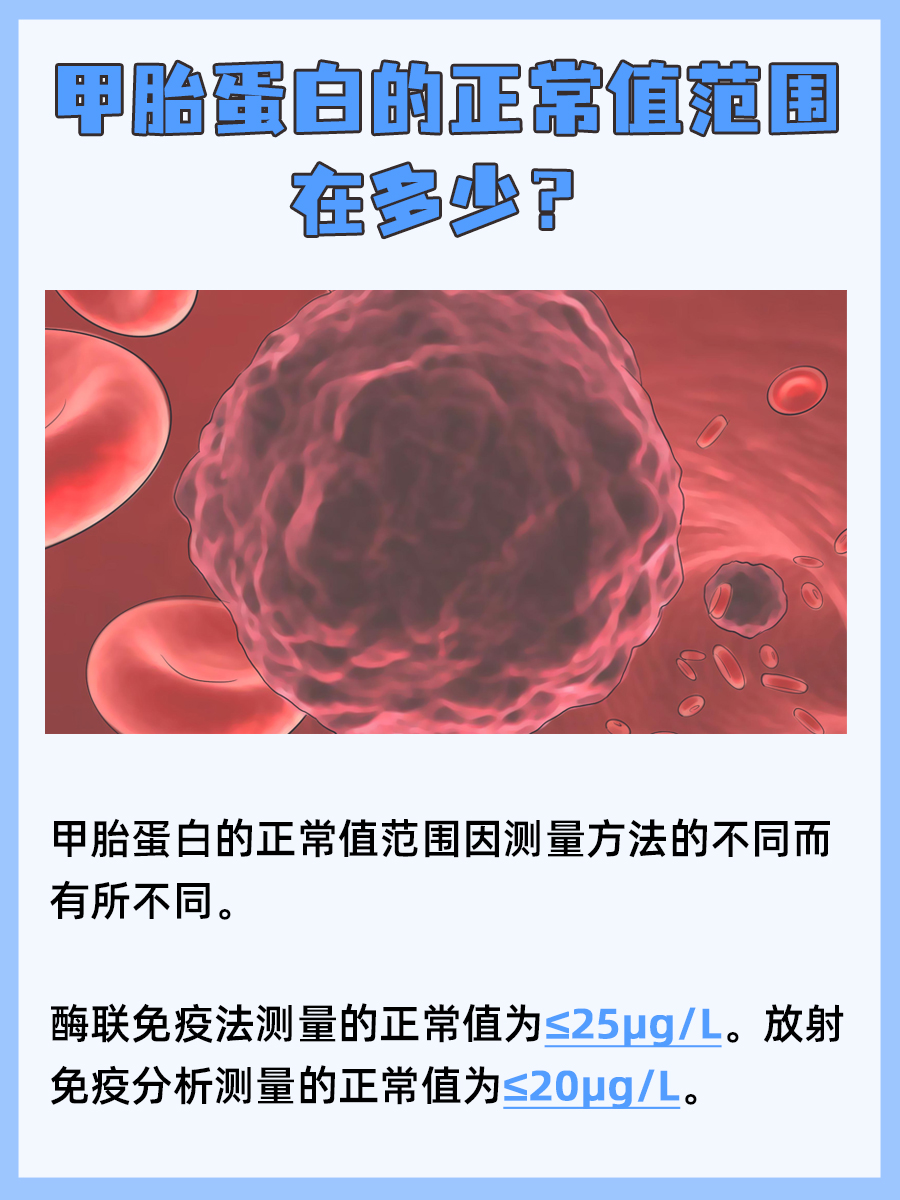带你了解：甲胎蛋白正常值范围是多少？