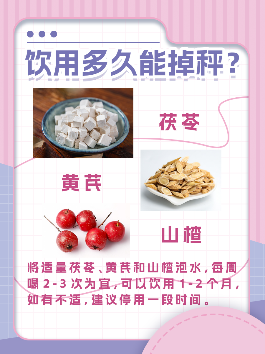 茯苓黄芪山楂瘦身秘籍：喝多久能见效果？