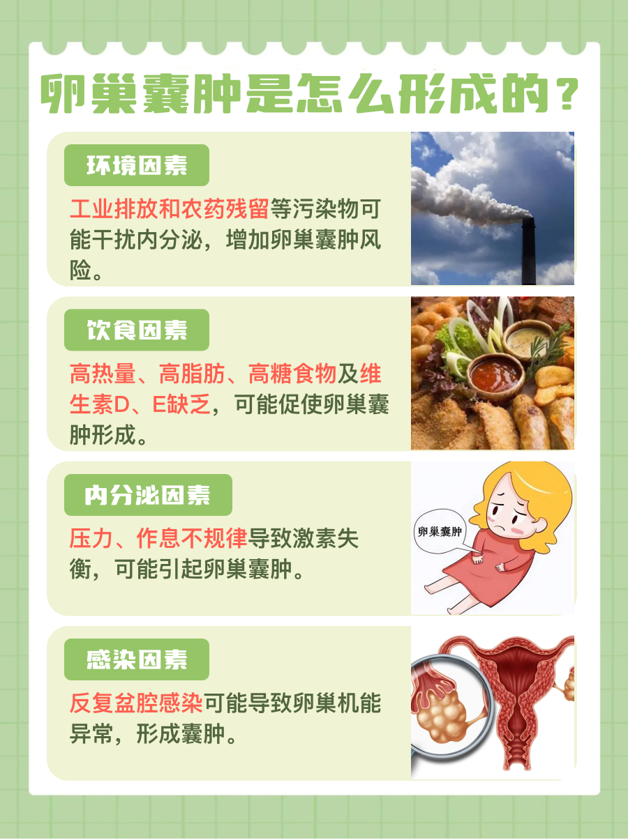 探究：卵巢囊肿是如何形成的？