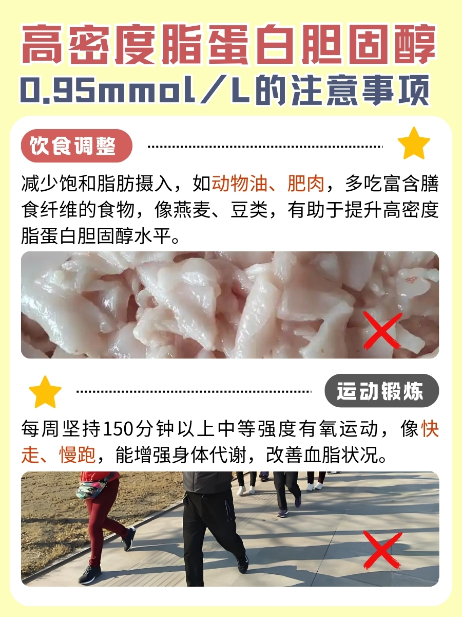 别蒙圈！高密度脂蛋白胆固醇0.95正常与否