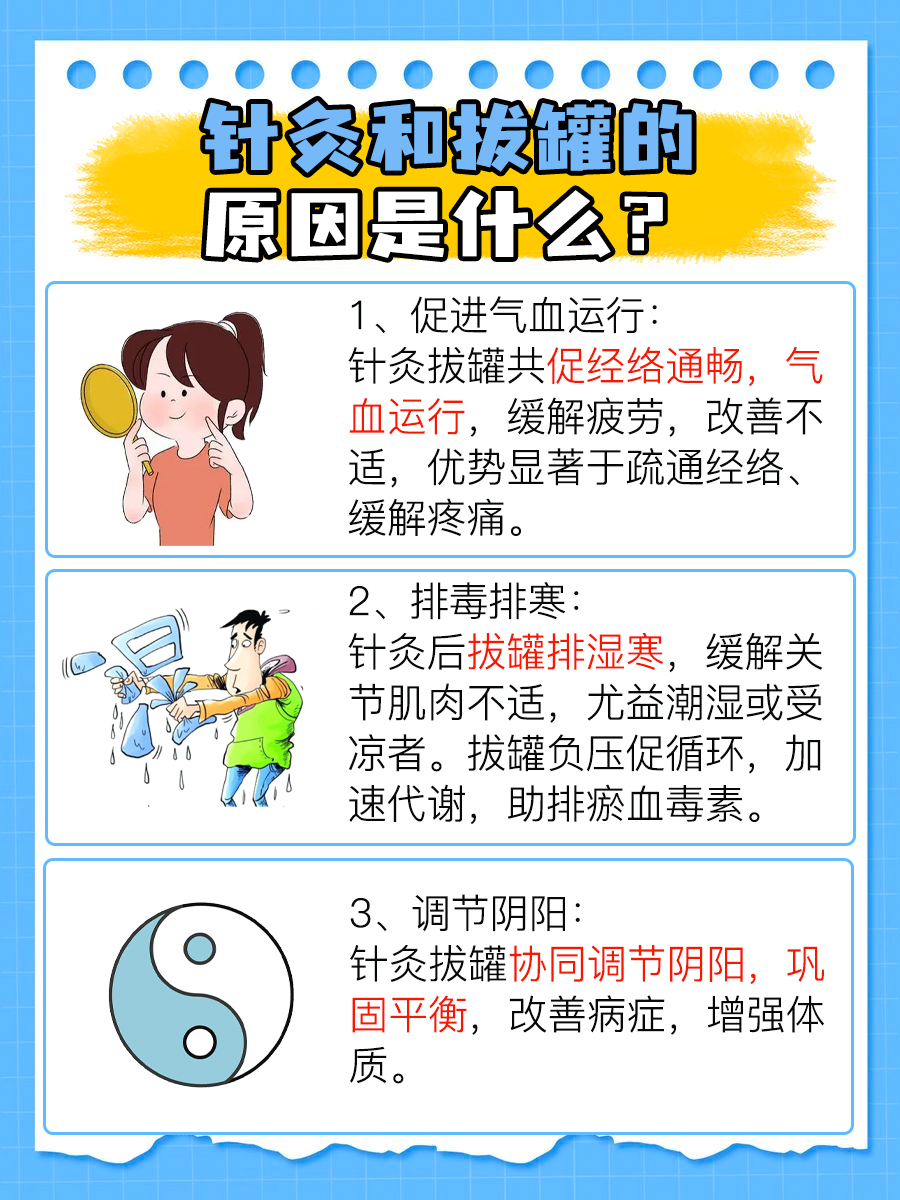 医生解答：针灸后为什么要拔罐？