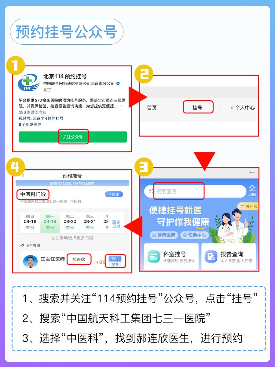 北京731医院郝连欣怎么样？怎么挂号？