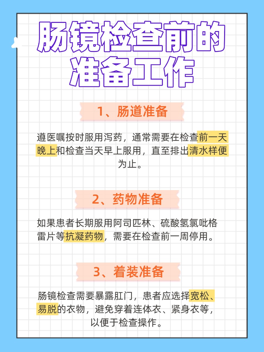 肠镜检查前,这类人需三思而后行