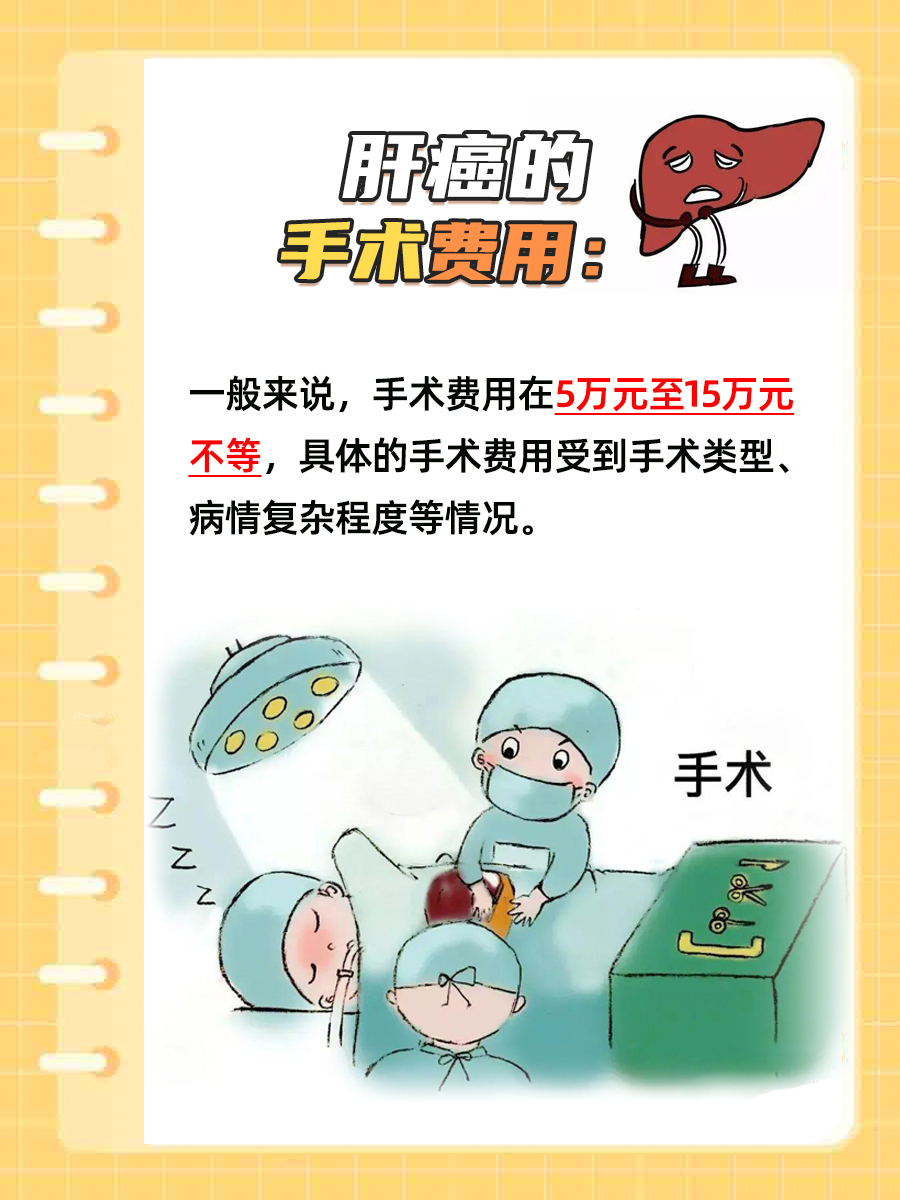 提前了解！肝癌手术费用大概多少？