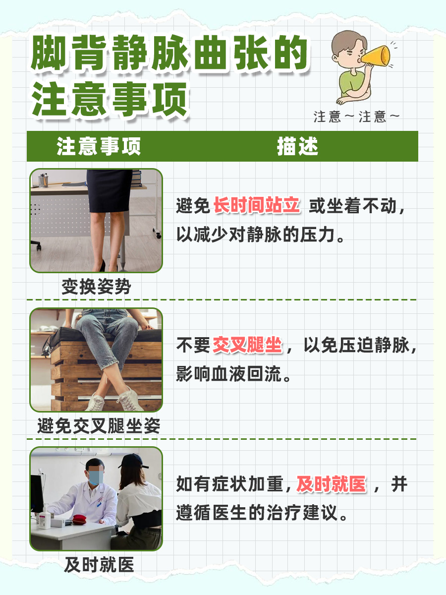 迅速应对脚背静脉曲张：探索快速消除的有效方法