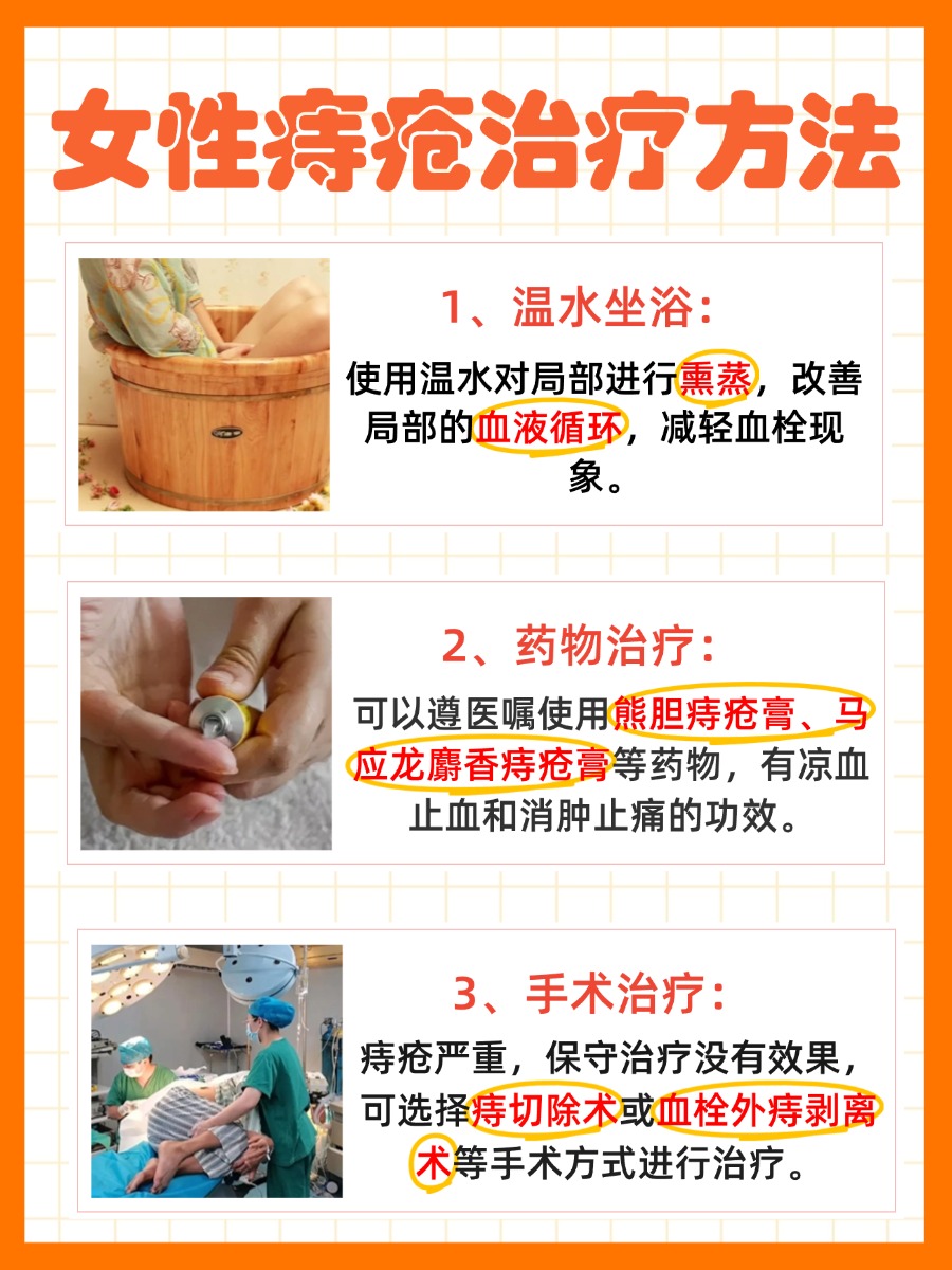 查看：女性痔疮挂哪个科室门诊？