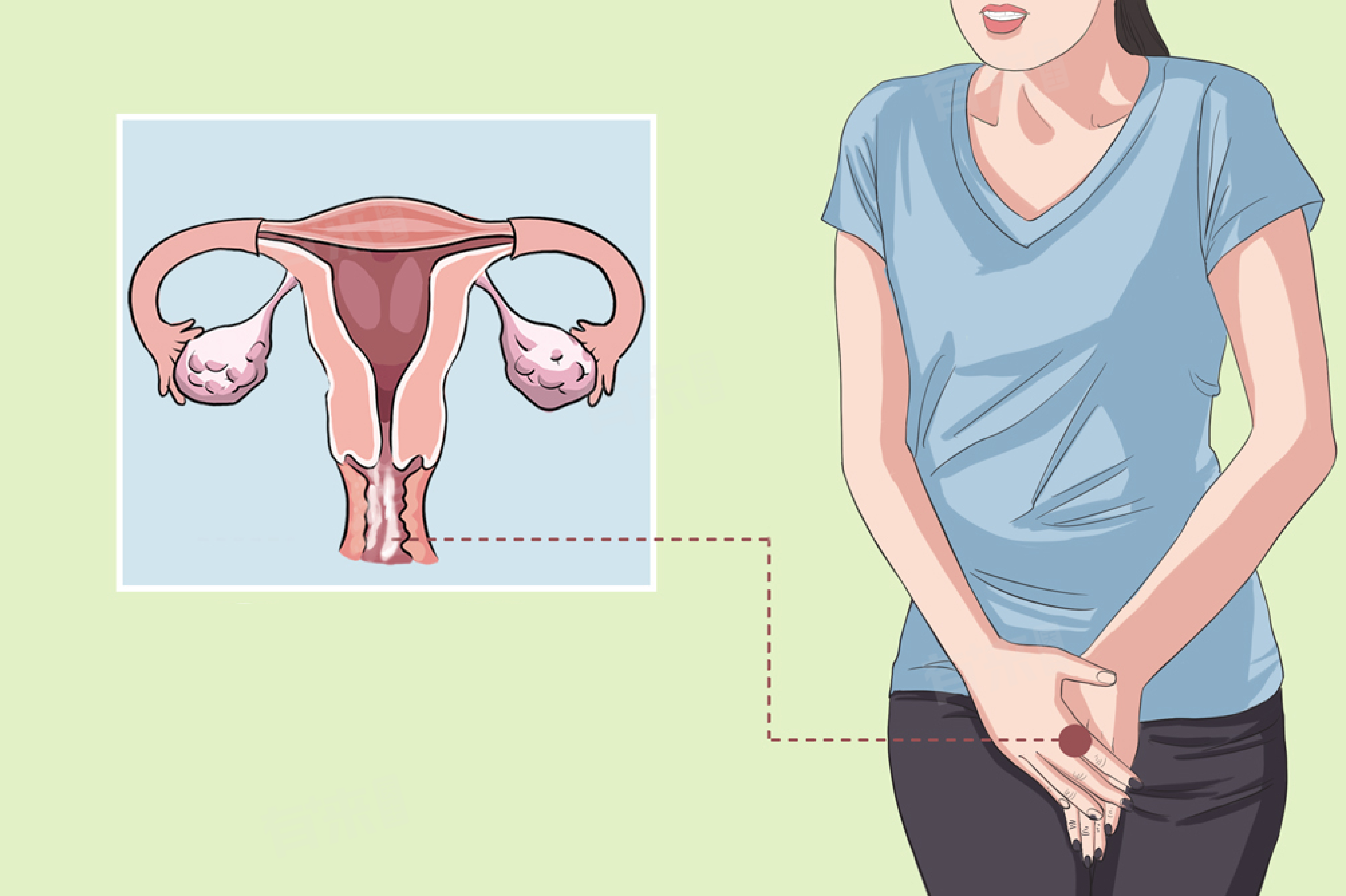 女性下面流出白浆-有来医生