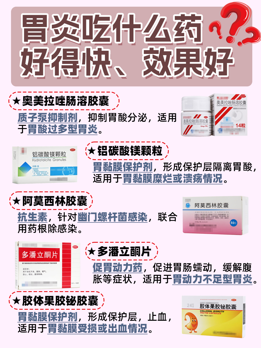 胃炎别担心,这些良药效果好,快速解围!