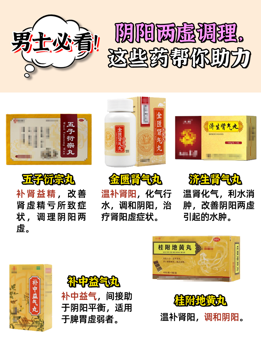 男士必看!阴阳两虚调理,这些药帮你助力