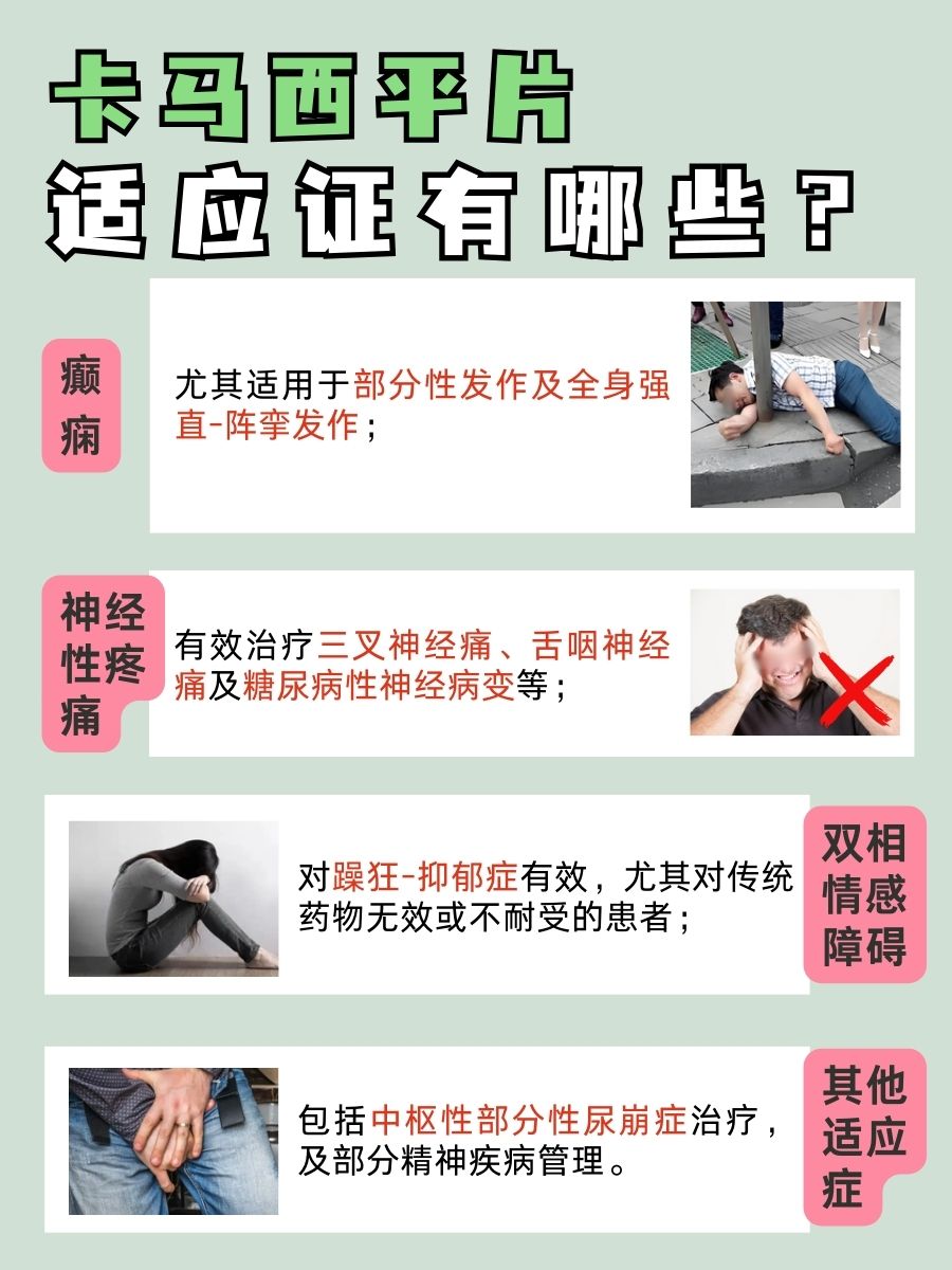 不看不知道!卡马西平片竟能治这些病
