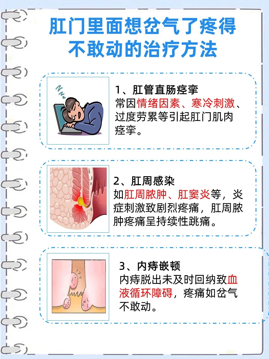 肛门里面像岔气了疼得不敢动?原来真相是这样的