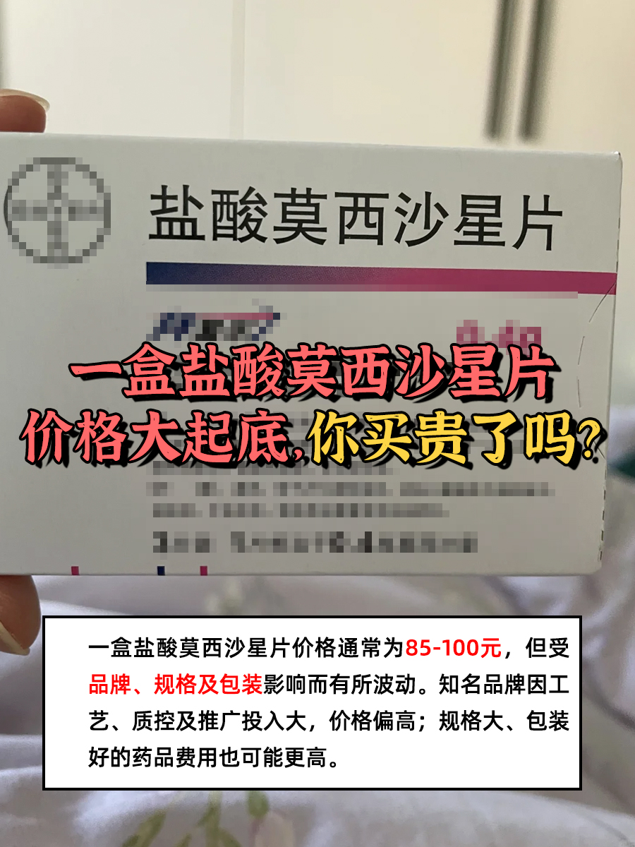 一盒盐酸莫西沙星片价格大起底，你买贵了吗？
