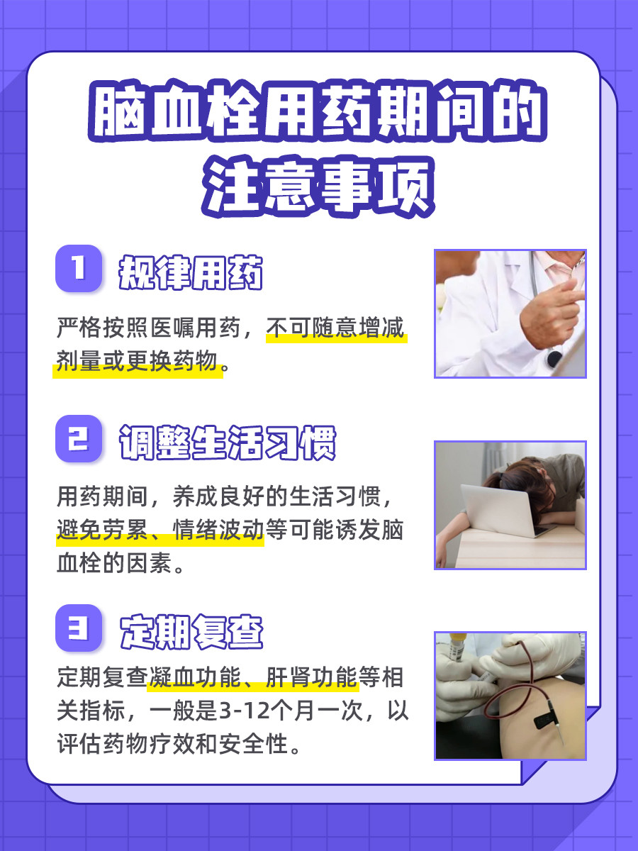 脑血栓用什么药？你知道吗