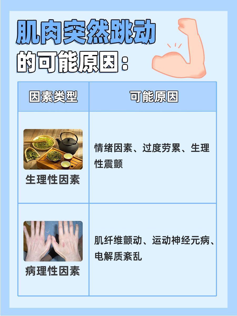 肌肉突然跳动?揭秘身体小秘密!