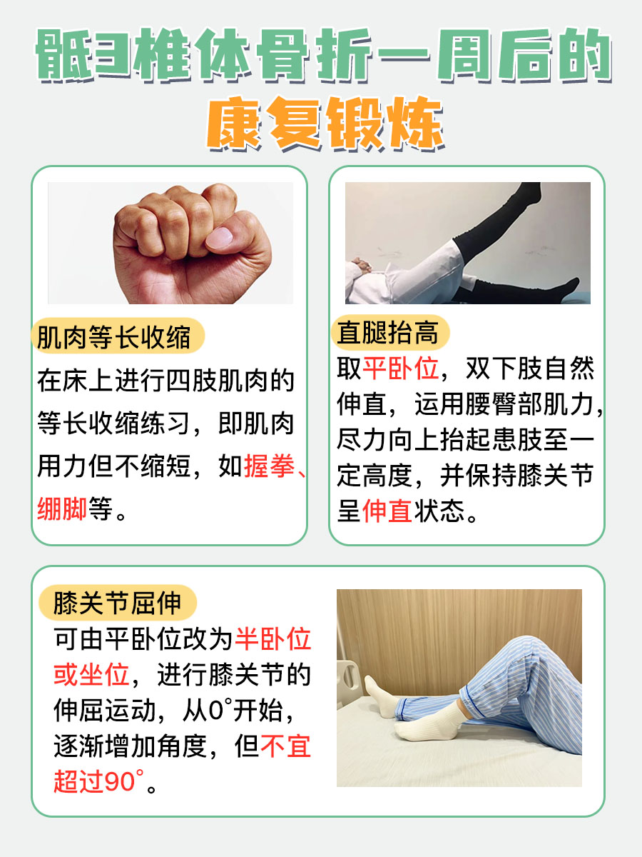 上班急不得！骶3椎体骨折一周能行吗？