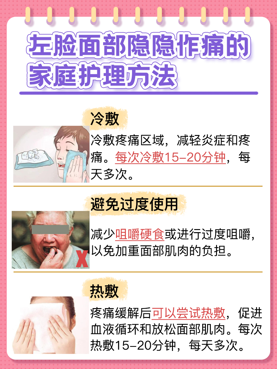 左脸隐痛：症状解析与家庭护理