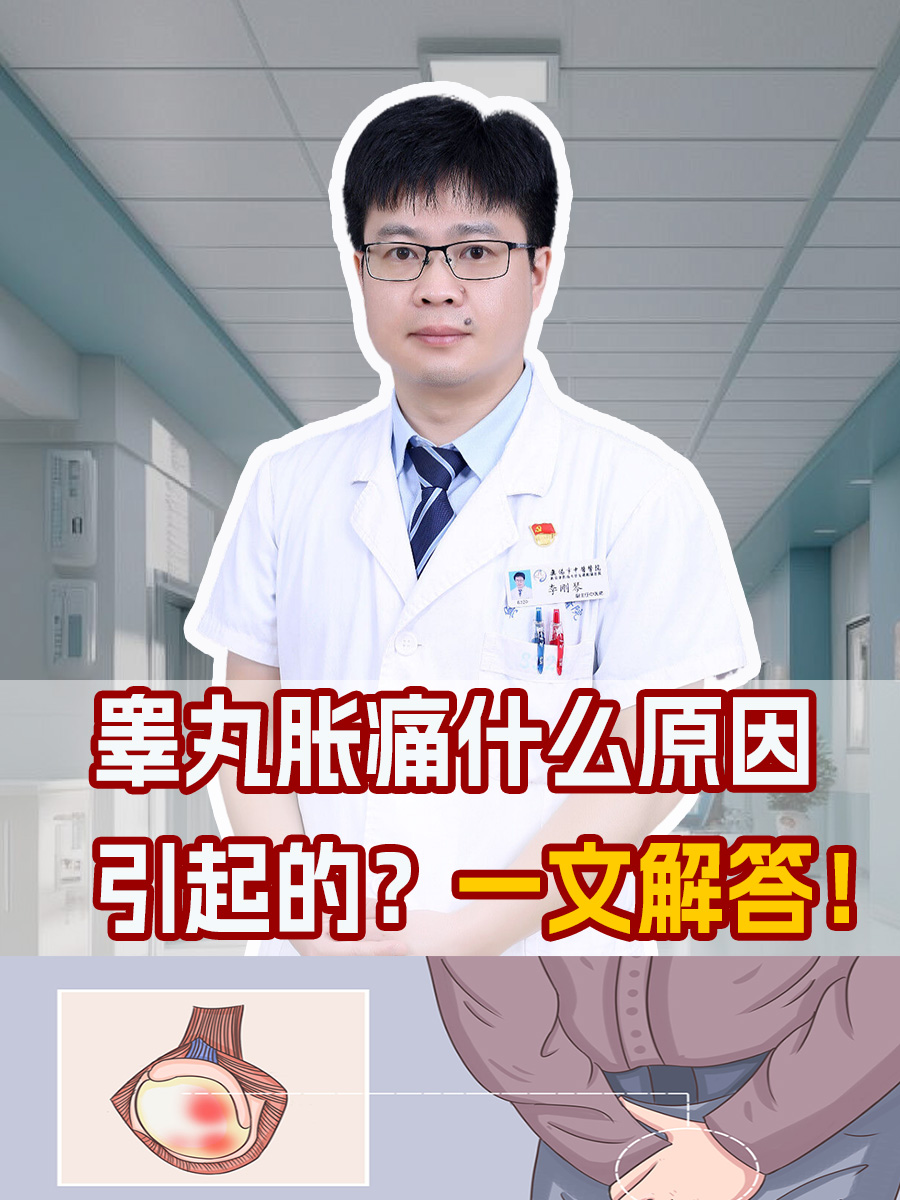 睾丸胀痛什么原因引起的？一文解答！