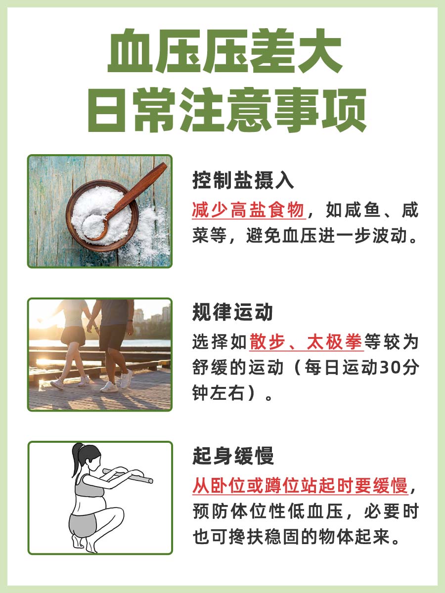 血压压差大不要急，原因和调理方法都在这里