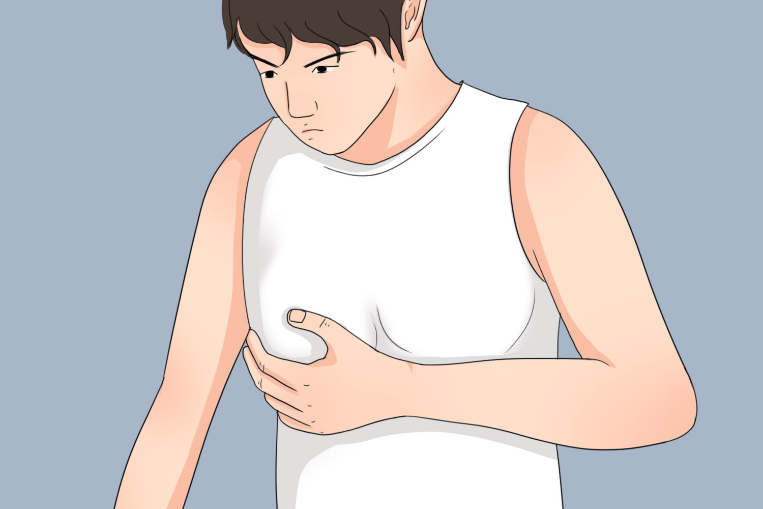 先天性肾上腺皮质增生症胸部图 先天性肾上腺皮质增生症胸部图