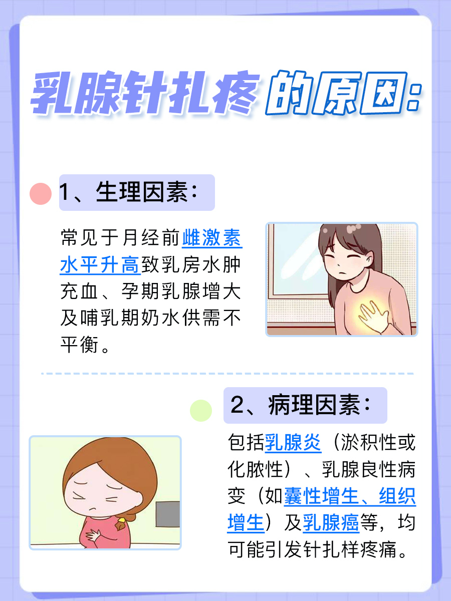 乳腺小警报:针扎似的痛感,这是怎么回事?