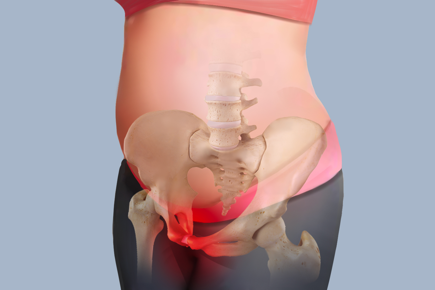 宫缩腰骶部疼痛图